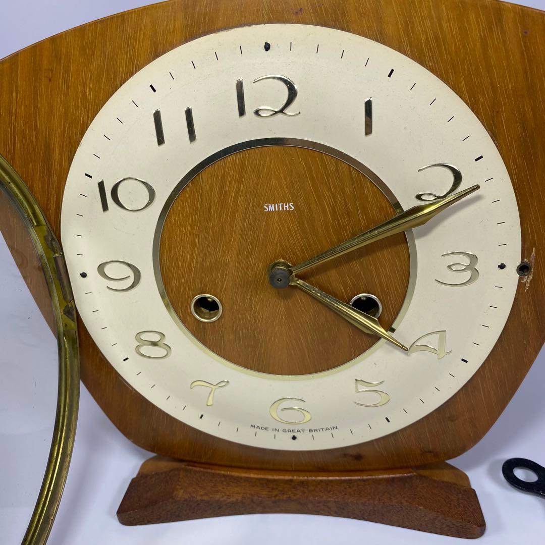 Smith アンティーク　ゼンマイ式置時計