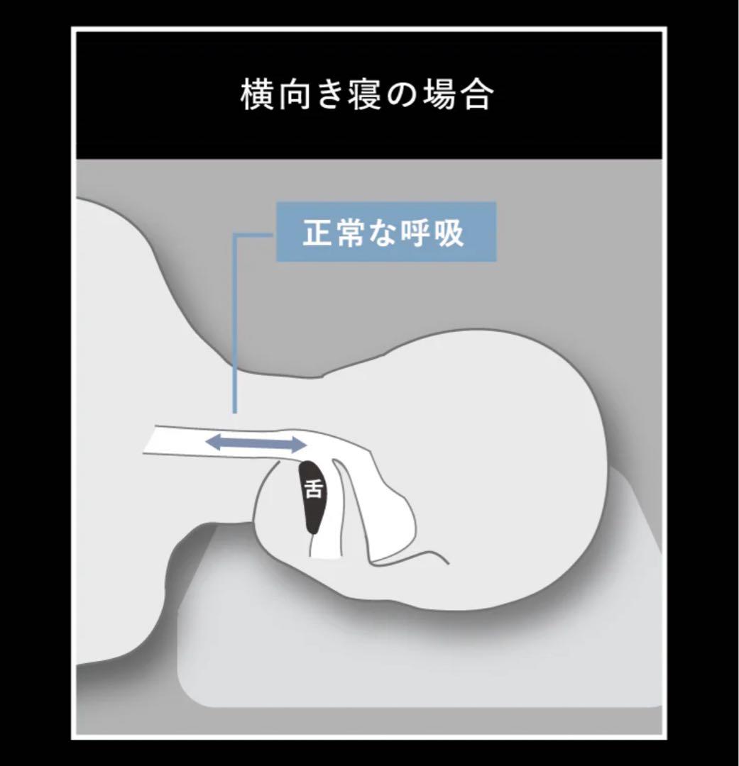 【新品同様】ブレインスリープ ピロー スノーレス 　ネイビー枕 収納バッグ付き