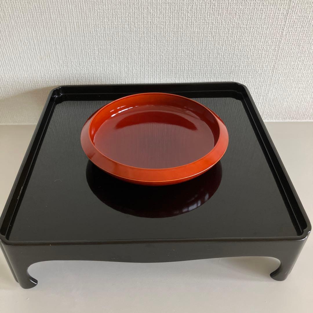 飛騨春慶　飛騨高山 春慶塗 鉄鉢6号 天然木　中山漆器　5客