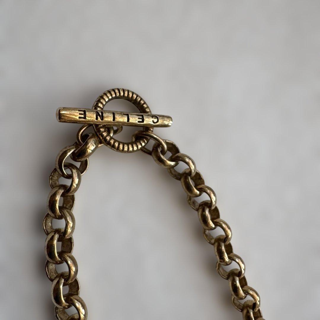 【激レア】CELINE bracelet✨セリーヌブレスレット バングルGOLD