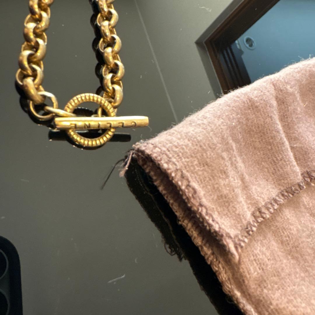 【激レア】CELINE bracelet✨セリーヌブレスレット バングルGOLD