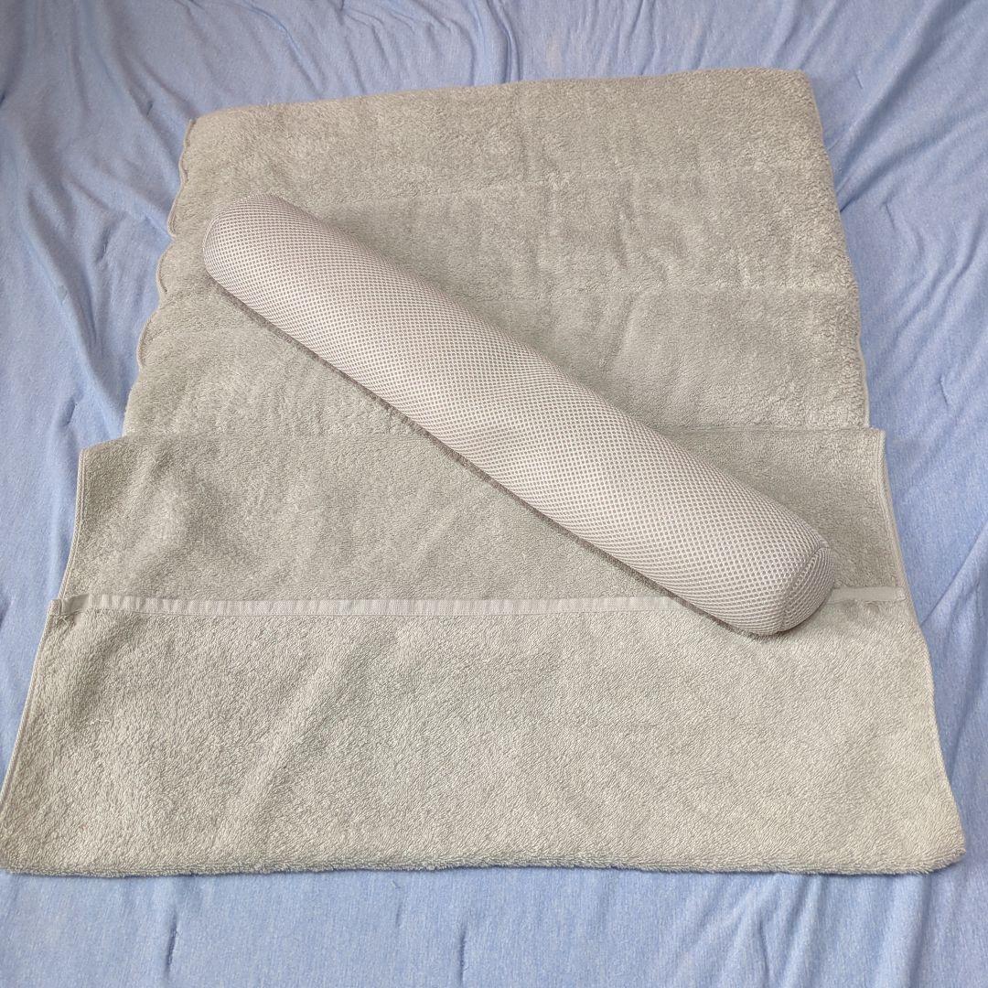 枕　今治睡眠用タオル2 グレー