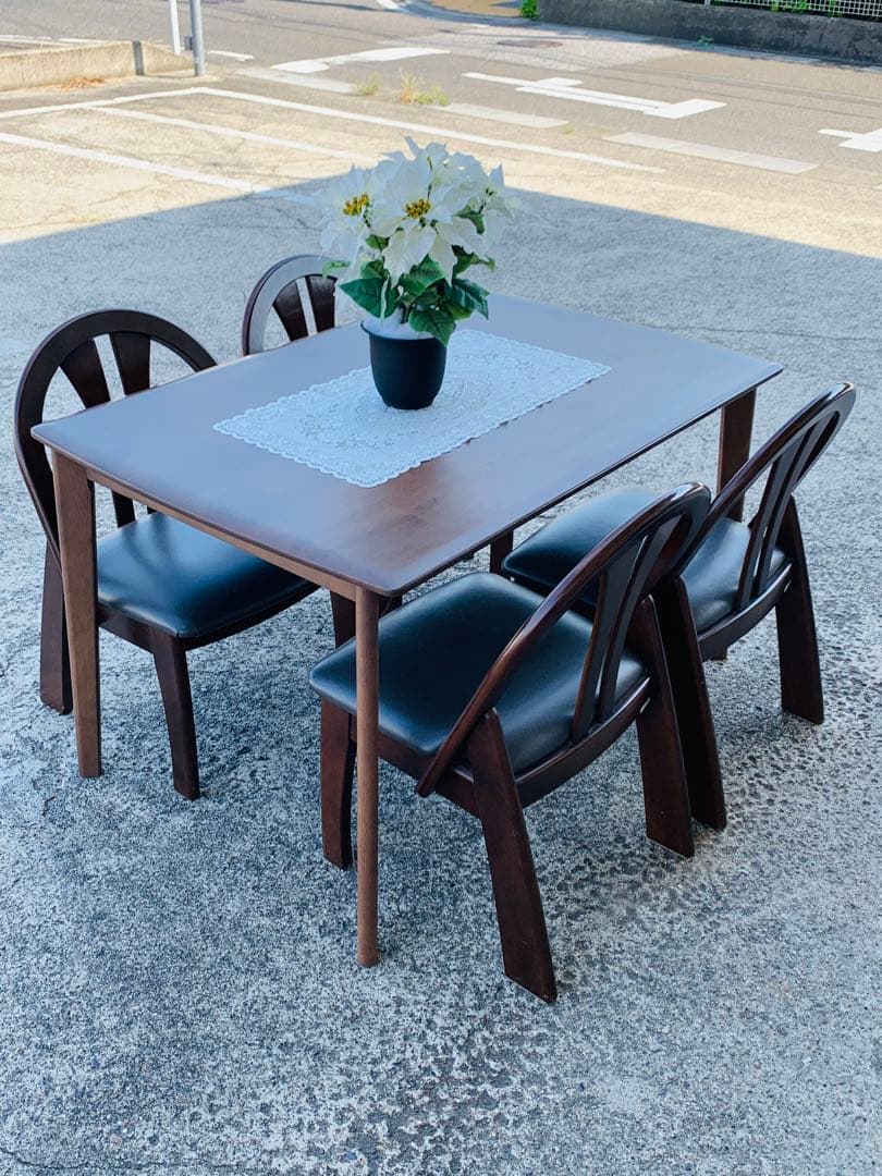 美品　ダイニングテーブル　チェア　セット　 (滋賀県内のみ)