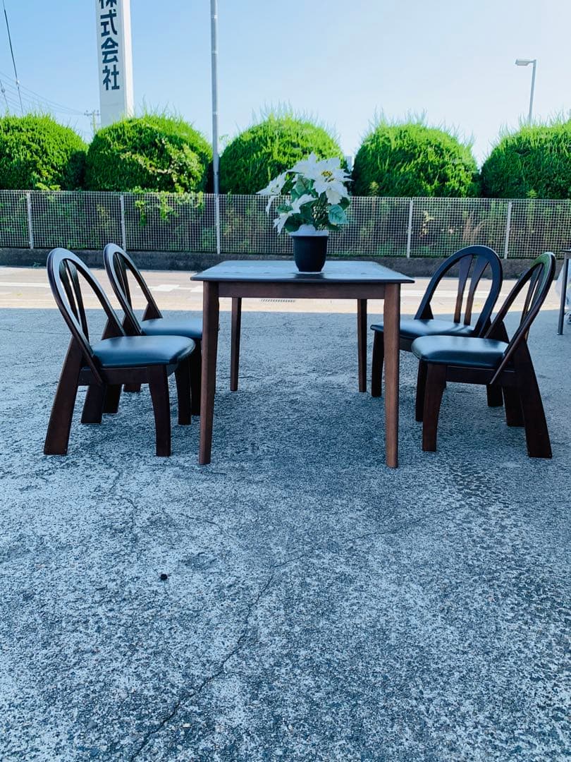 美品　ダイニングテーブル　チェア　セット　 (滋賀県内のみ)