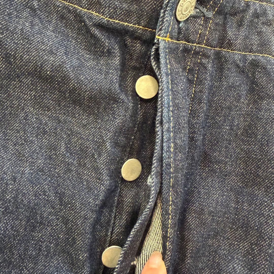 ETRE TOKYO EDWINコラボ　サロペットスカート　デニム　スリット