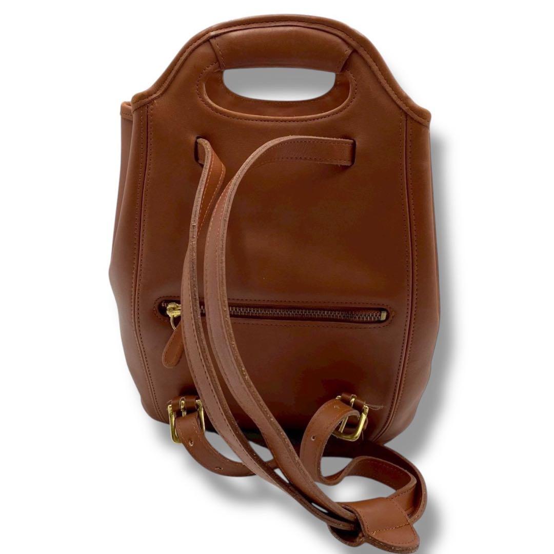 バッグ Coach Vintage Drawstring Backpack brown