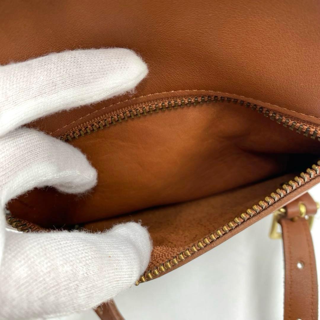 バッグ Coach Vintage Drawstring Backpack brown