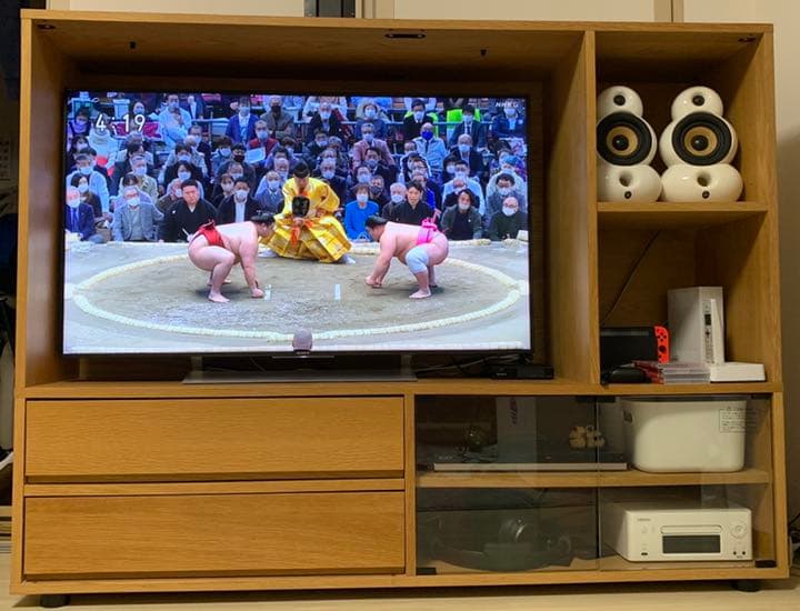 無印良品　スタッキングキャビネット　ハイタイプ　幅162.5㎝
