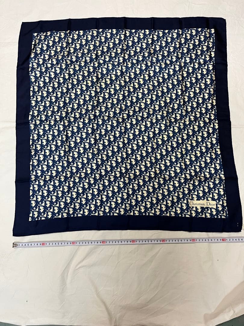 0115A23 クリスチャン ディオール トロッター スカーフ