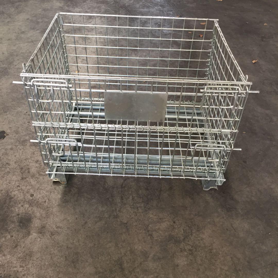 中古　鉄製メッシュパレット④　W800✖️D600✖️H500 網目50mm ④