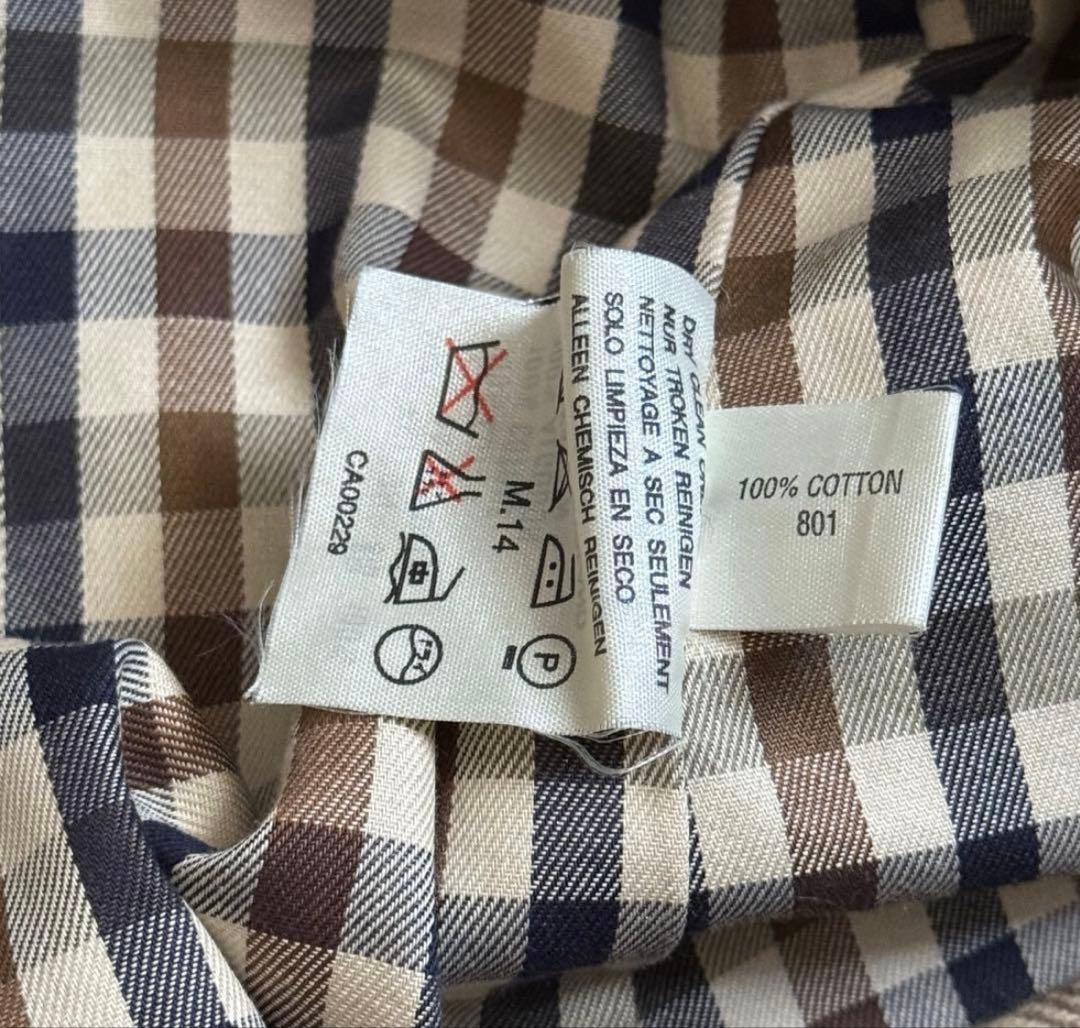 【美品】Aquascutumトレンチコート （ヴィンテージ）ライナー&ベルト付き