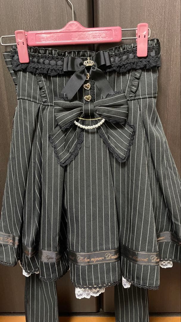 LIZ LISA ブラウス　ラッフルサスペンダー付スカート