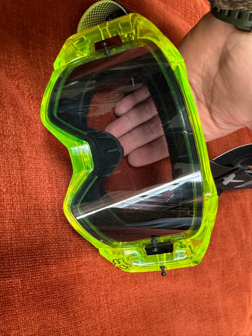 フォックス FOX ヘルメット V1 リード&ゴーグル