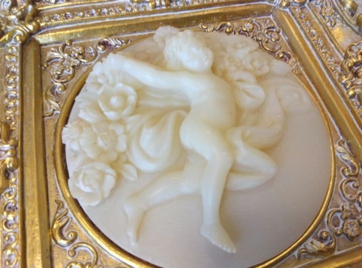 ★ゴールドが豪華★エンジェル★天使★レリーフ★額縁★デコ★