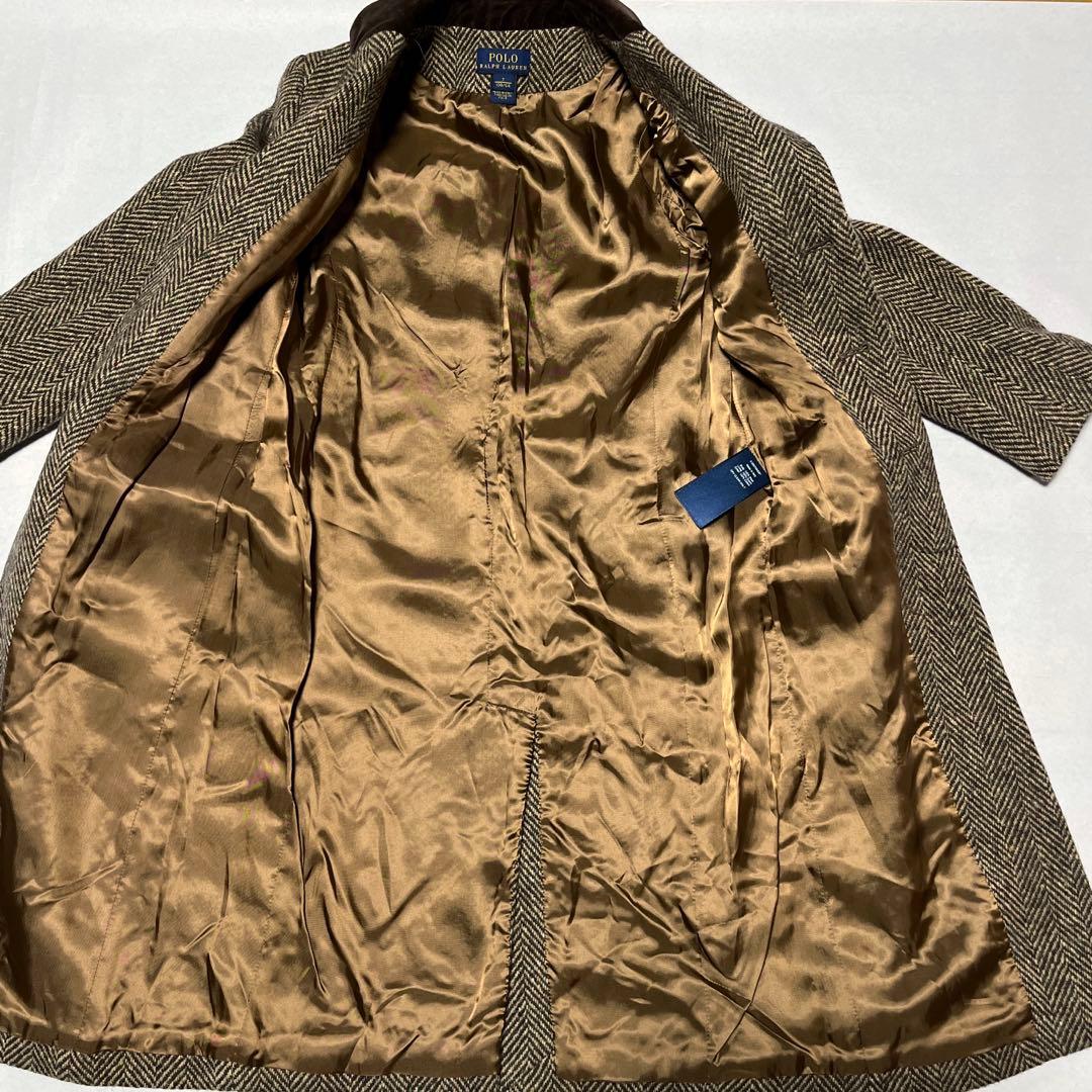 希少 PoloRalphLauren ポロラルフローレン ツイードコート 130