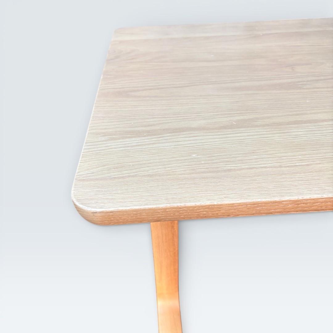 【最終価格】浜本工芸 ダイニングテーブル 120cm 国産家具 オーク 無垢材