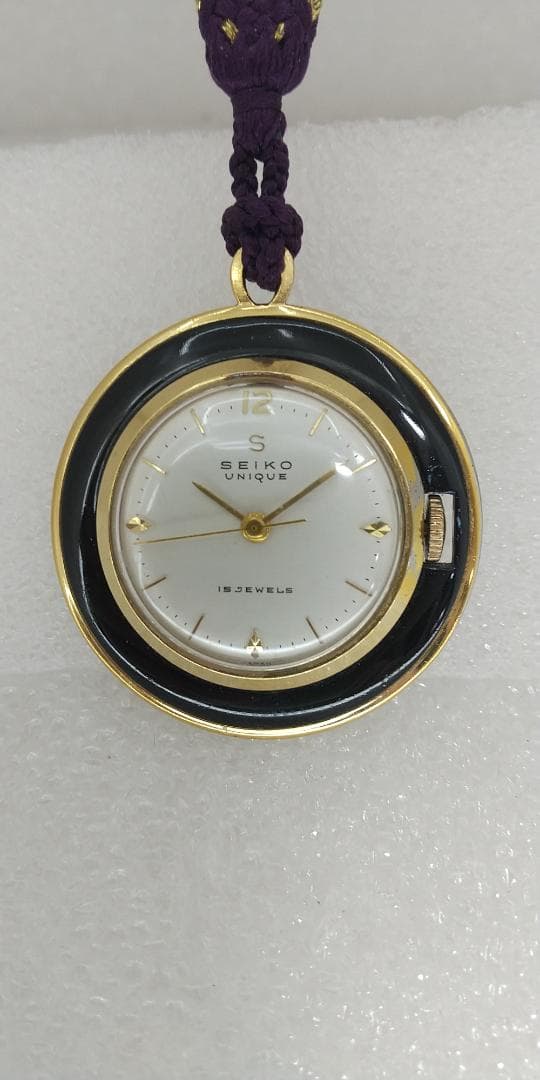 セイコー ユニーク 15石 懐中(投げ込み)時計