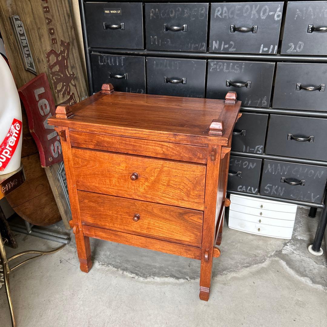 北欧家具 ヴィンテージ マホガニー ドロワーチェスト ミッドセンチュリー 無垢