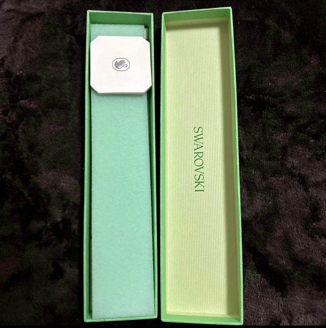 美品 SWAROVSKI フラワーモチーフブレスレット 箱あり ピンク 花