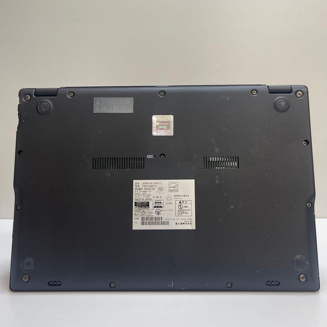 #701 富士通 LIFEBOOK U939 i5-8365U 8GBOffic