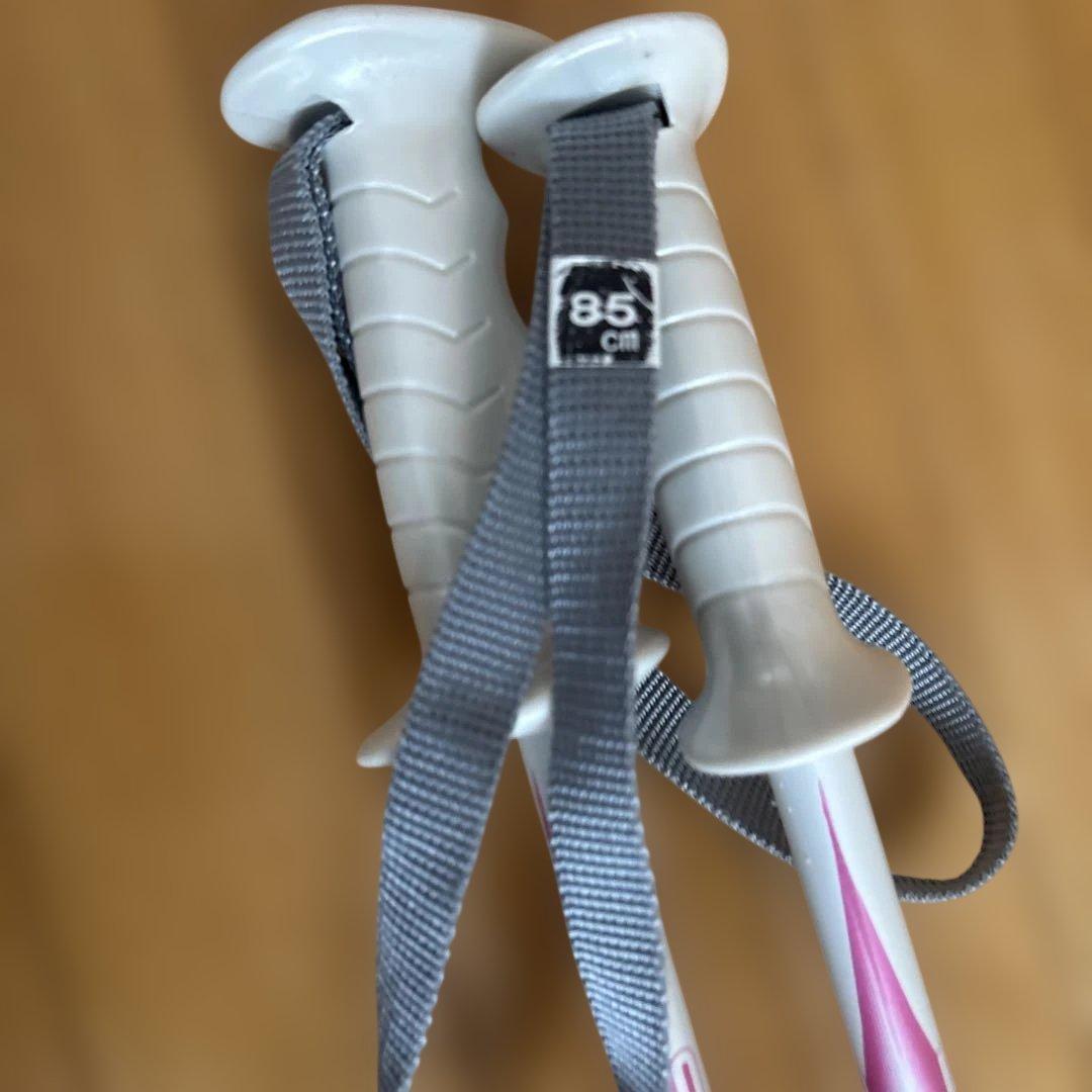 Pure Conscious スキー板とストックセット　120㎝