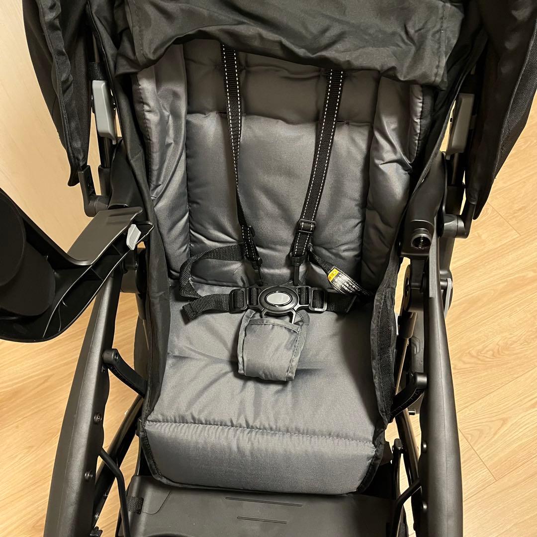 二人でゴーDX シングルタイヤ 別売レインカバー付！ カトージ KATOJI