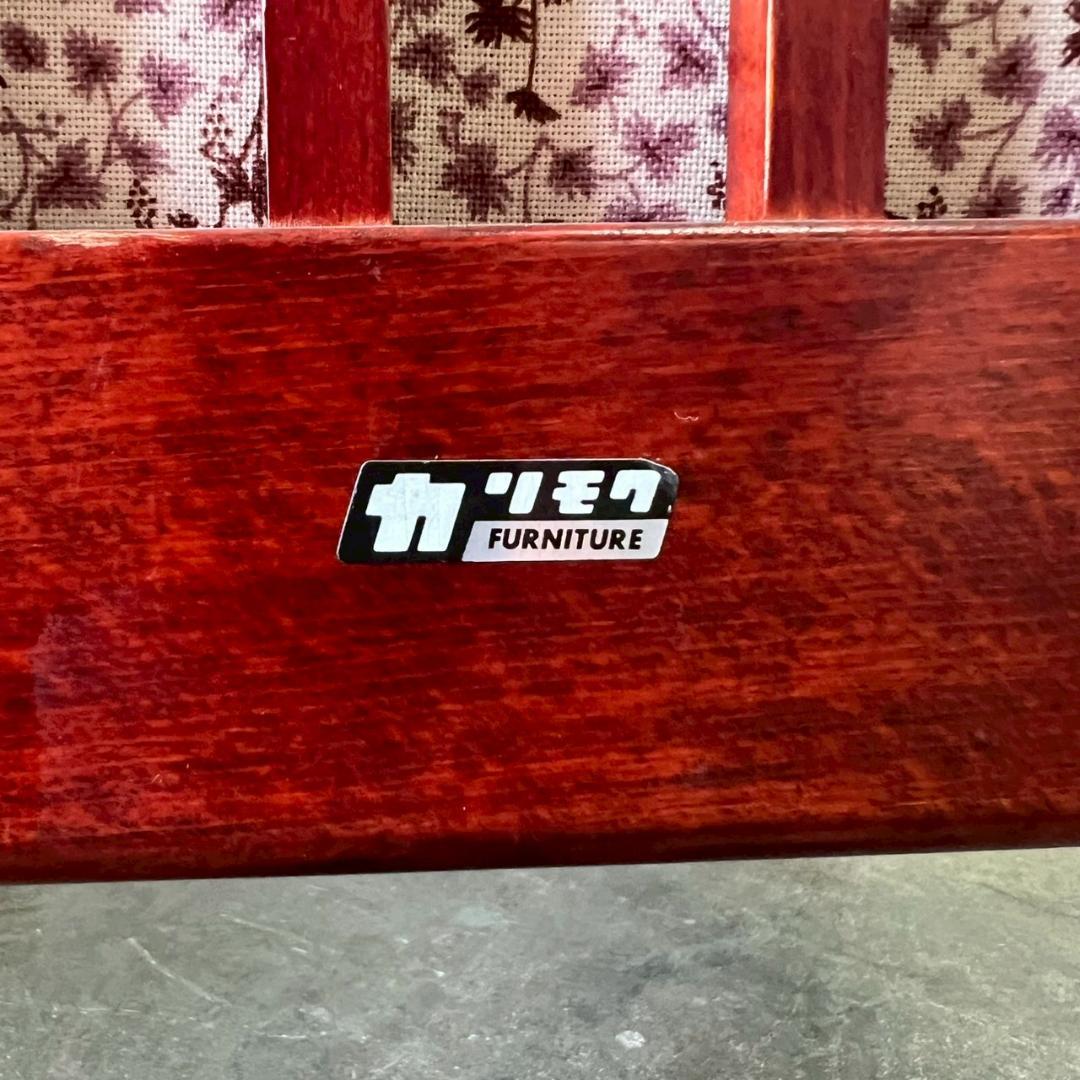 カリモク 1人掛けソファ ダイニングチェア ヴィンテージ家具 ③ Y1956