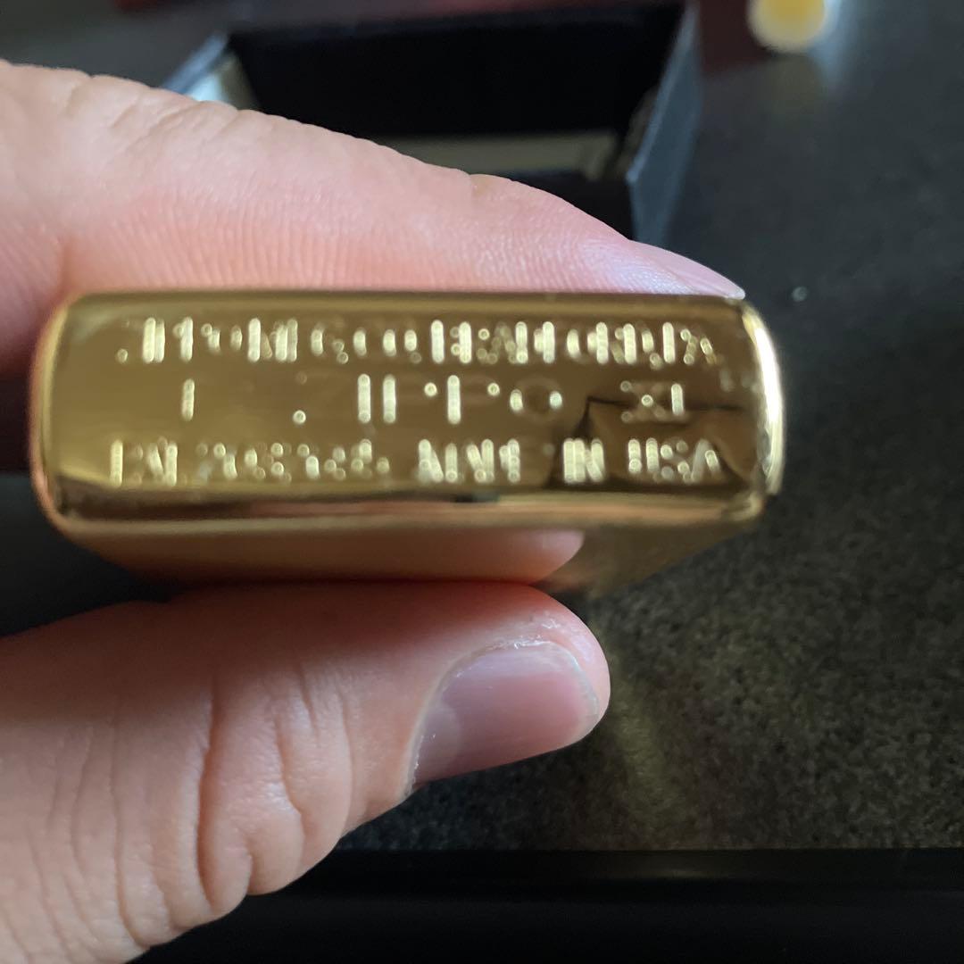 値下げ交渉ありZIPPO ゴールド トラベルクロック1990年代　アンティーク