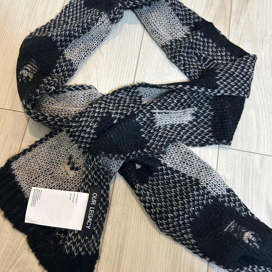 OUR LEGACY アワーレガシー ニット マフラー 男女兼用