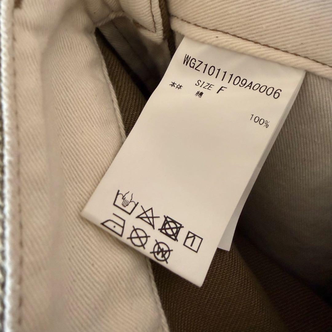 美品★whim gazette★人気サロペットオールインワン 日本製　コットン