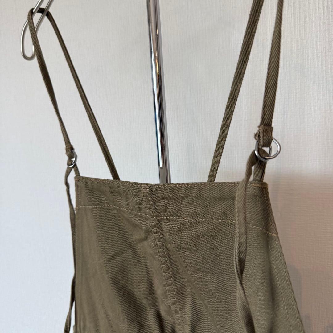 美品★whim gazette★人気サロペットオールインワン 日本製　コットン