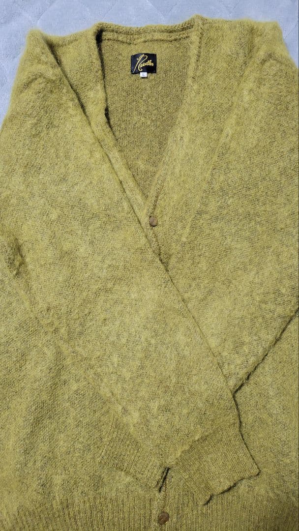 ナオさん専用　ニードルス　モヘヤカーディガン　ソリッド　L