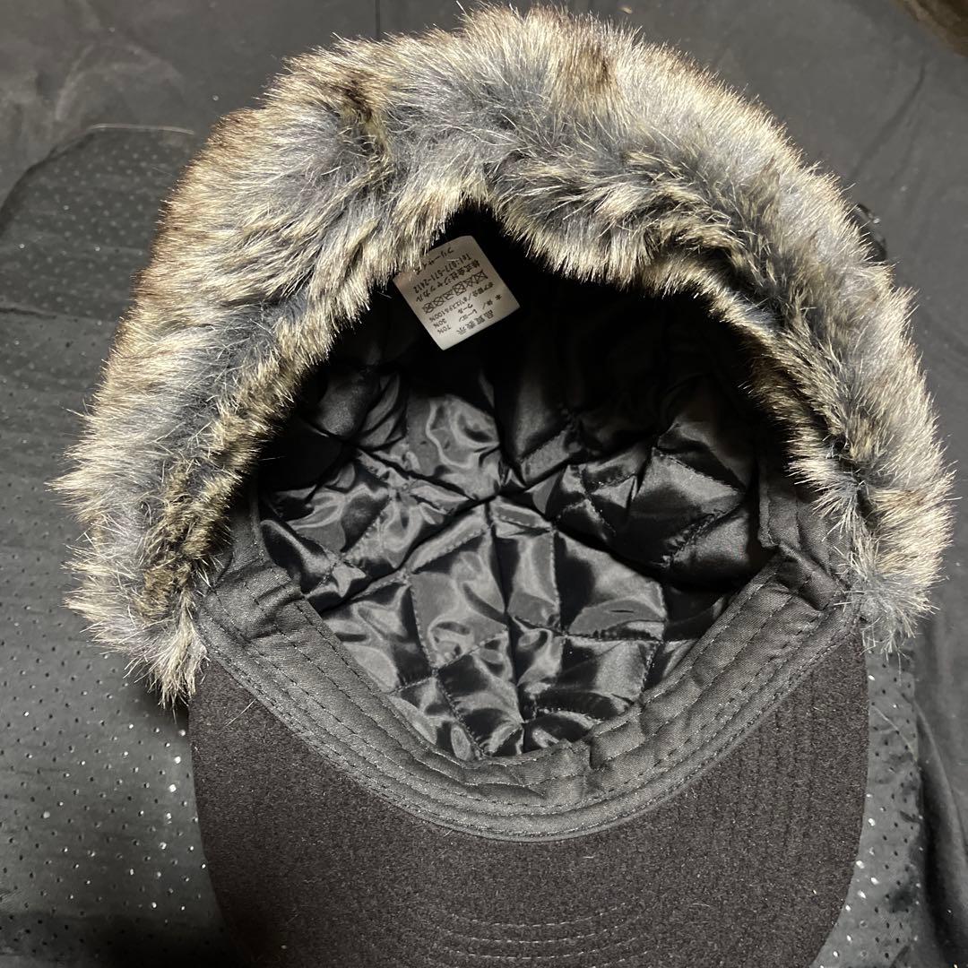 JACKALL フェス限定品 フラップ付きキャップ ブラック