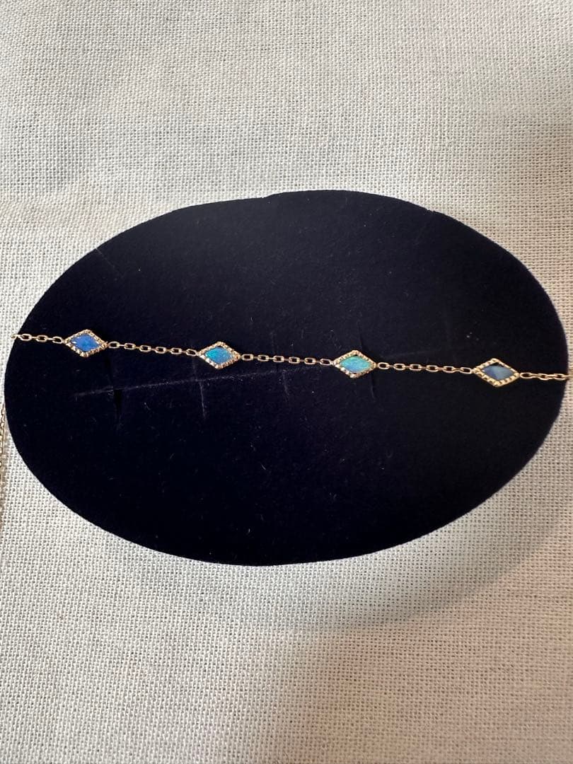 agete アガット　ドリーミードリーミー　オパール　 k10 ブレスレット