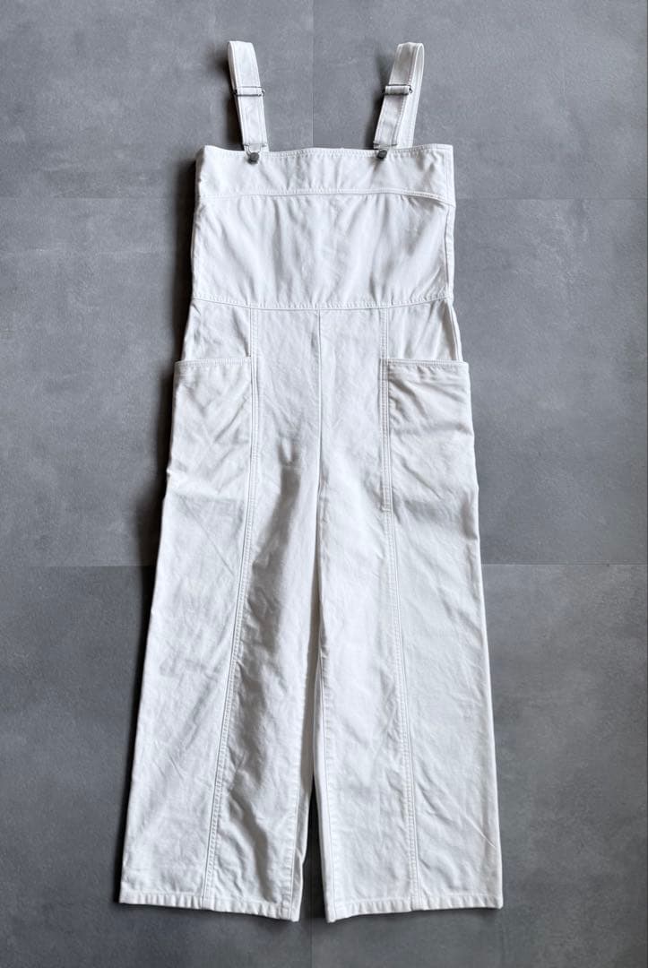 【美品✨】R.H. オーバーオール　コットンオールインワン　白　サロペット