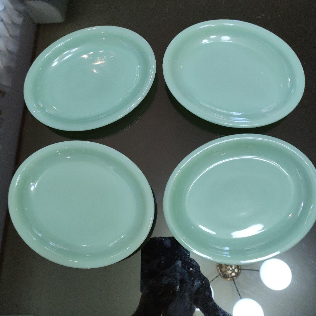 fire king ジェダイ　RWフットボールプラッター４枚