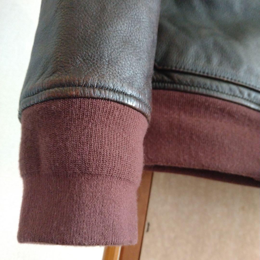 新品　GABRIEL襟厶―トンワッペン付レザーG―1フライトジャケットＬサイズ