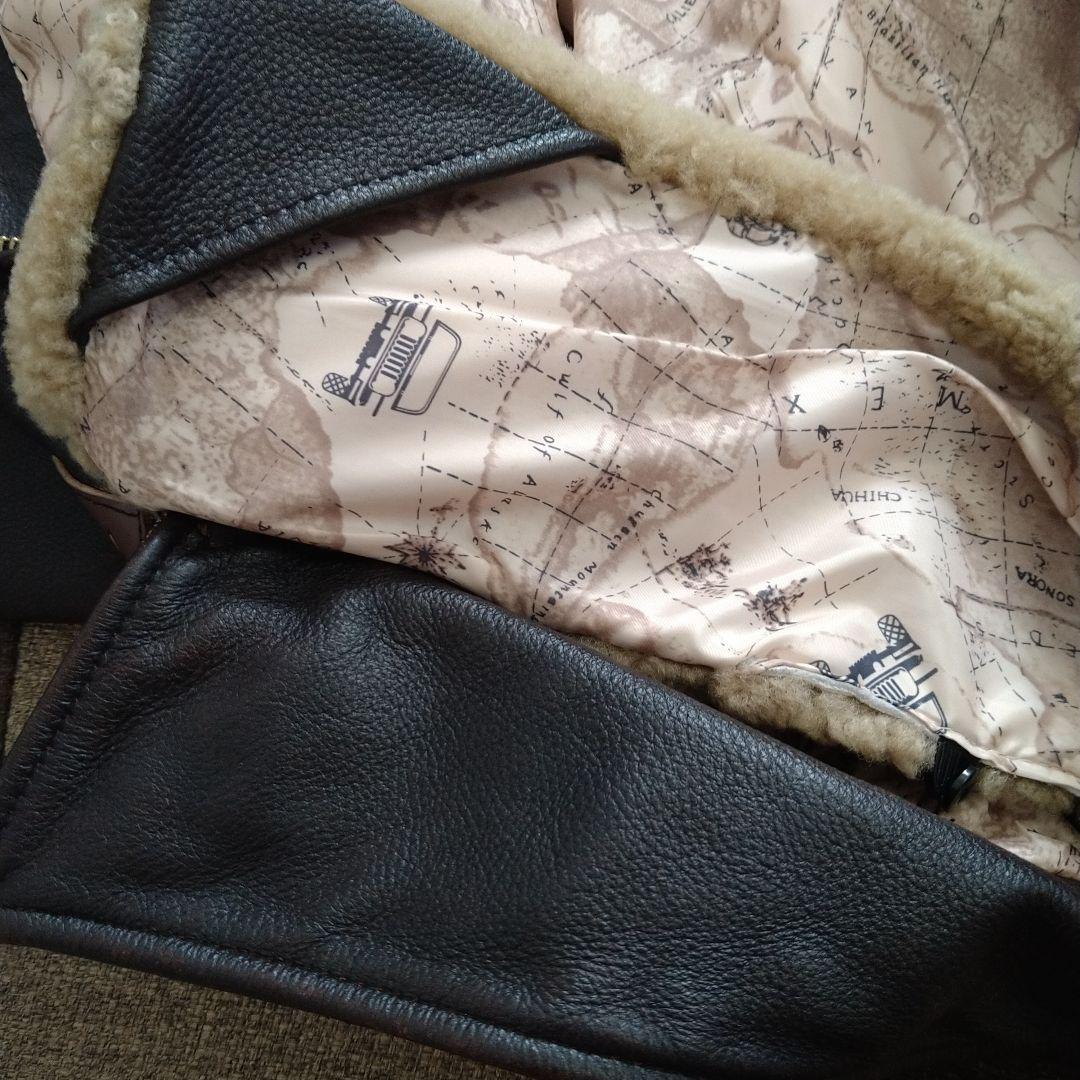 新品　GABRIEL襟厶―トンワッペン付レザーG―1フライトジャケットＬサイズ