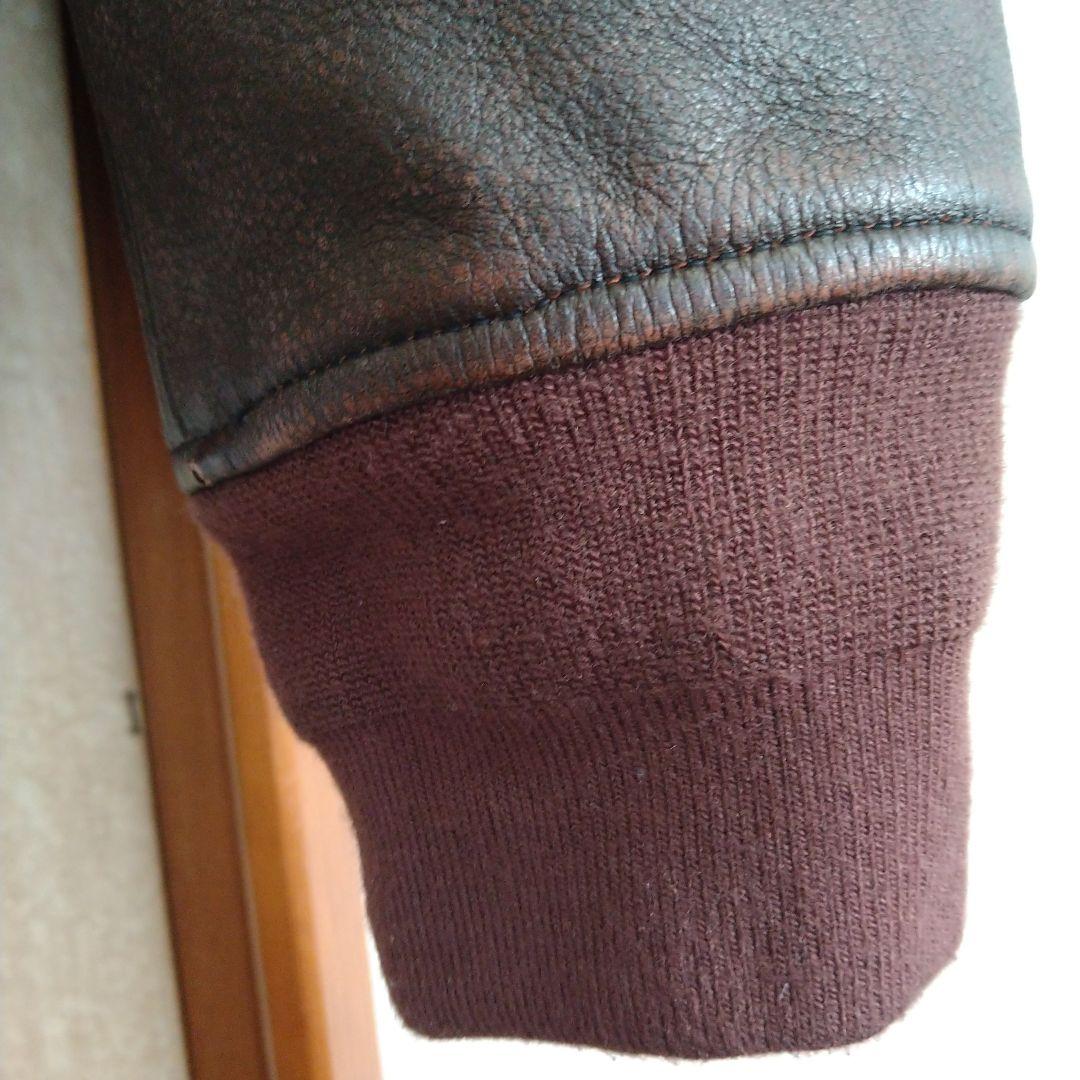 新品　GABRIEL襟厶―トンワッペン付レザーG―1フライトジャケットＬサイズ