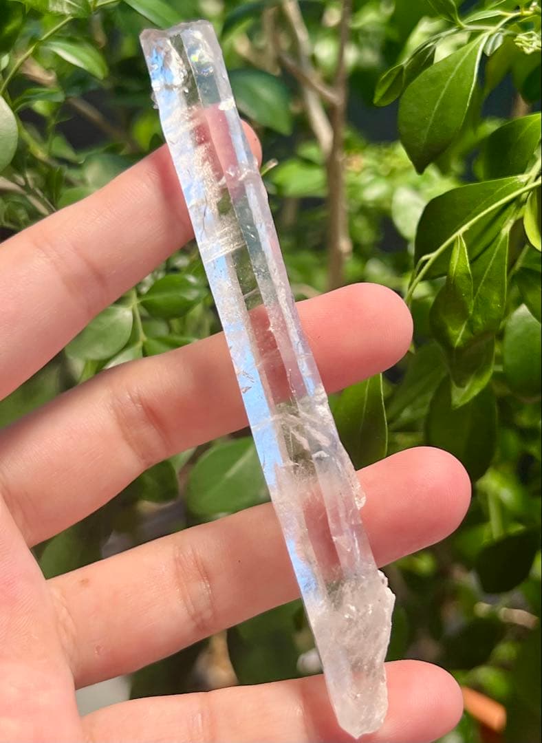 レムリアンシードクリスタル　水晶 ポイント型結晶 原石水晶パワーストーン　瞑想