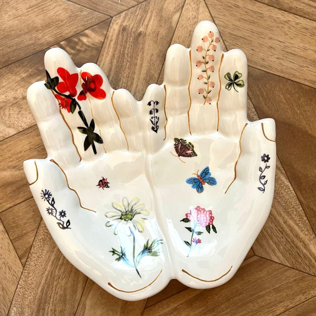 アンソロポロジー ナタリーレテ　手形皿