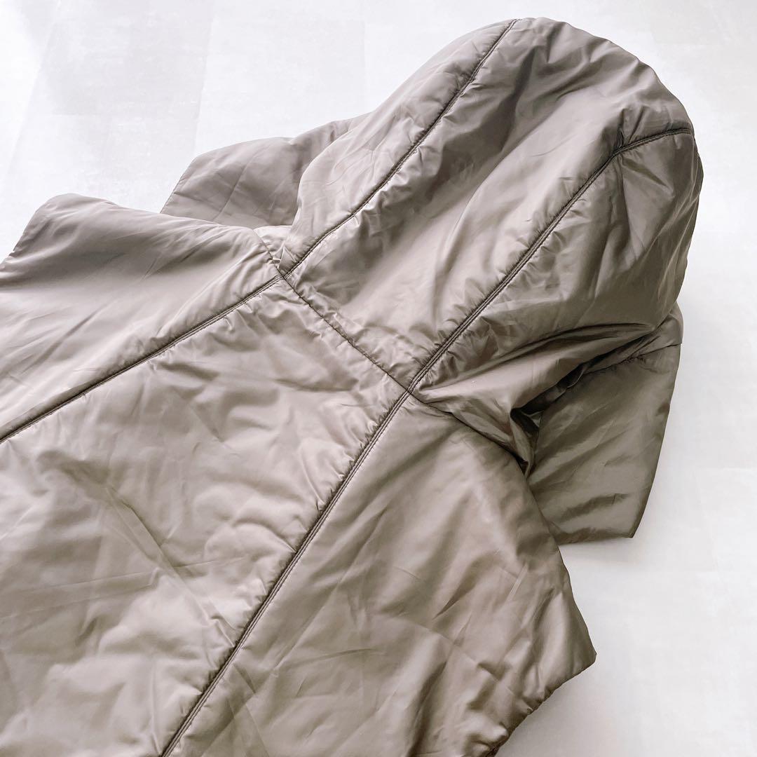 美品✨2022 マックスマーラ テクニカルキャンバスフーデットジレ カーキ 42