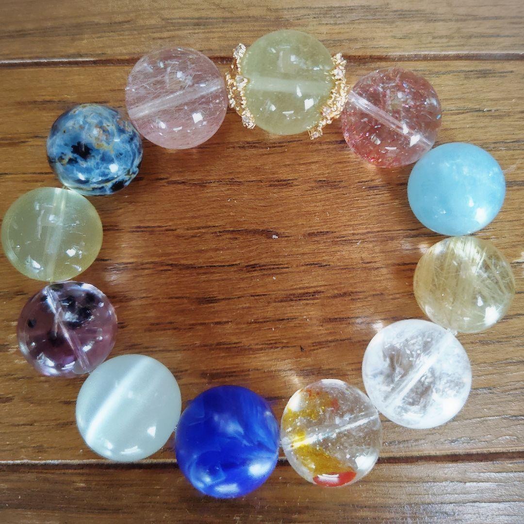 リニューアル！！高品質！！超大玉！！多宝 ブレスレット