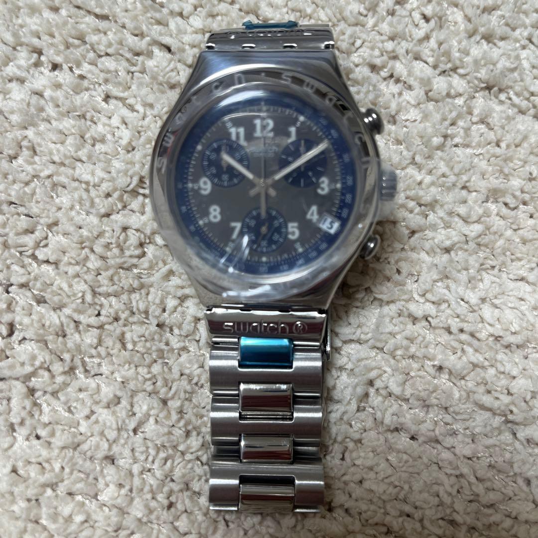 「希少❗️未使用品」SWATCH スウォッチ　アイロニークロノグラフ※電池交換済み