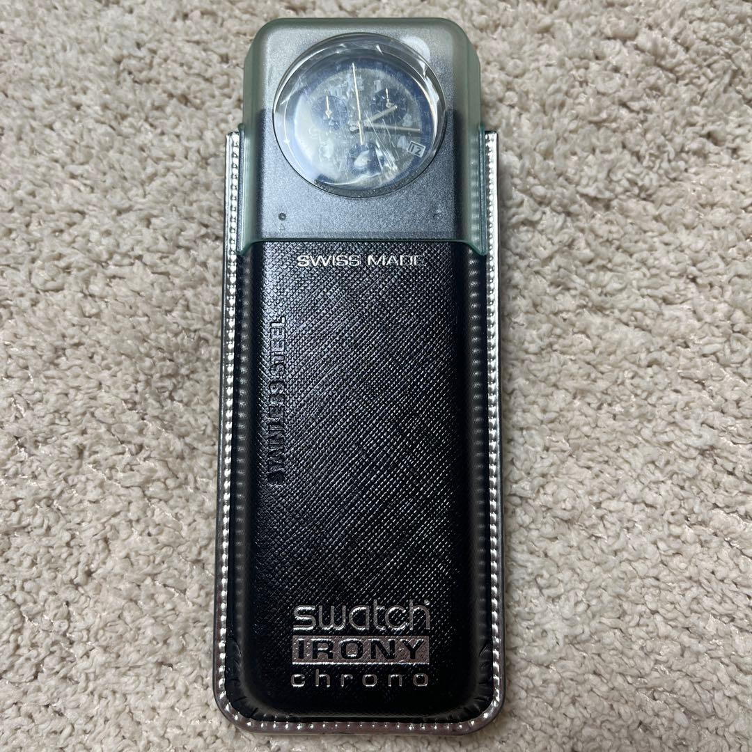 「希少❗️未使用品」SWATCH スウォッチ　アイロニークロノグラフ※電池交換済み