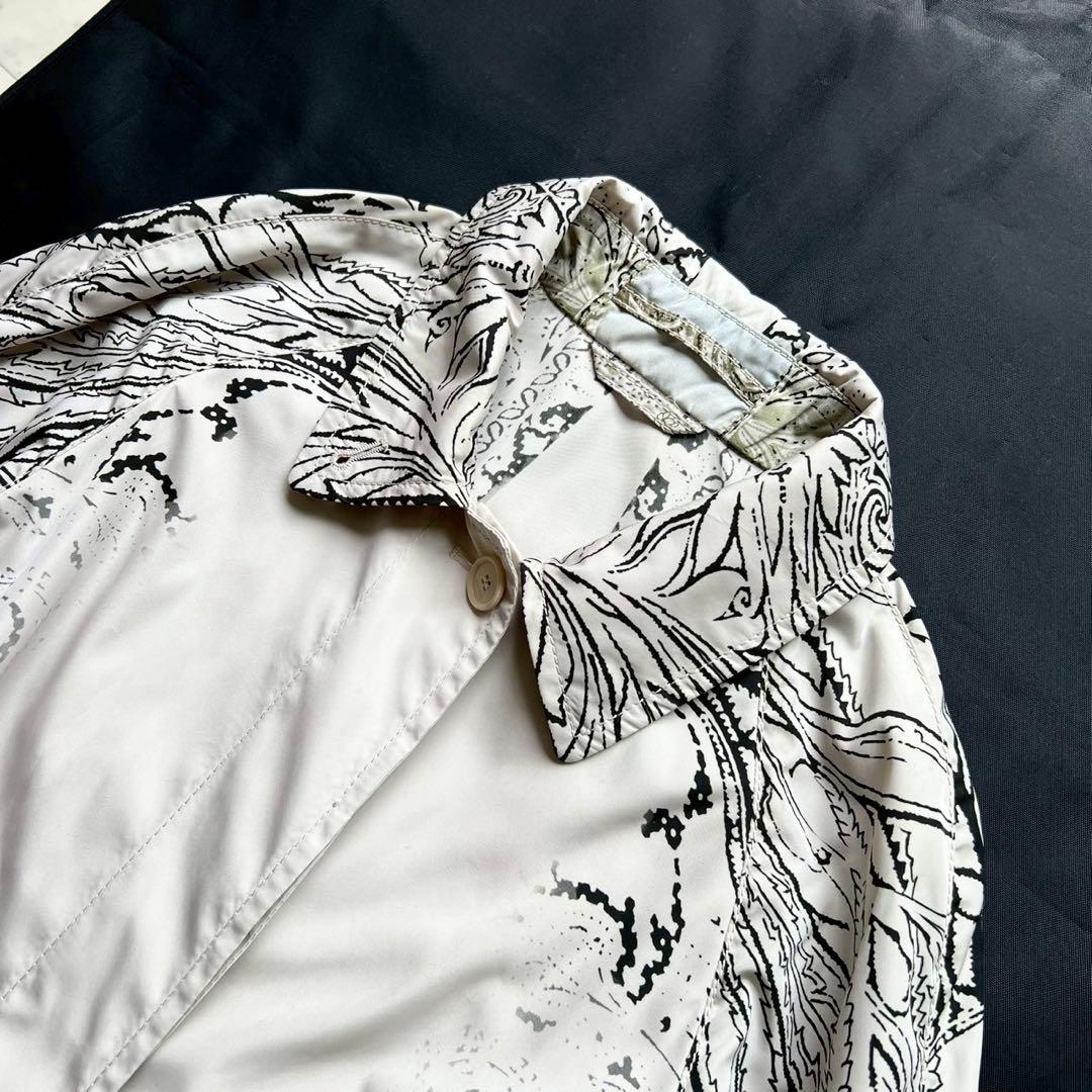 ETRO ペイズリー ポリエステル レインコート トレンチコート ライト 42