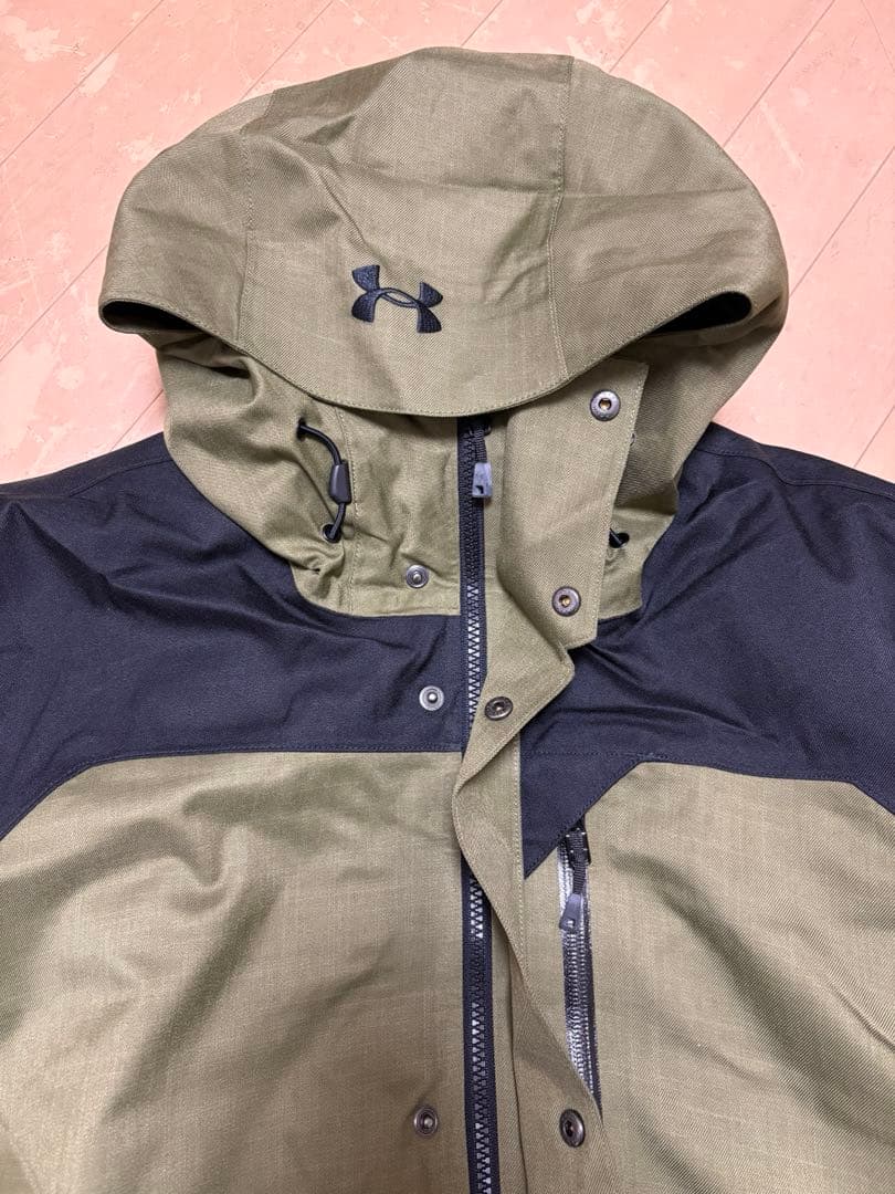 【美中古】アンダーアーマー　スノボウェア上下セット　インナージャケット付