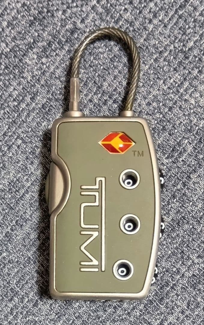 けんじさん専用 トゥミTSA002 ダイヤル式ロック 鍵 キー(新品)２個セット