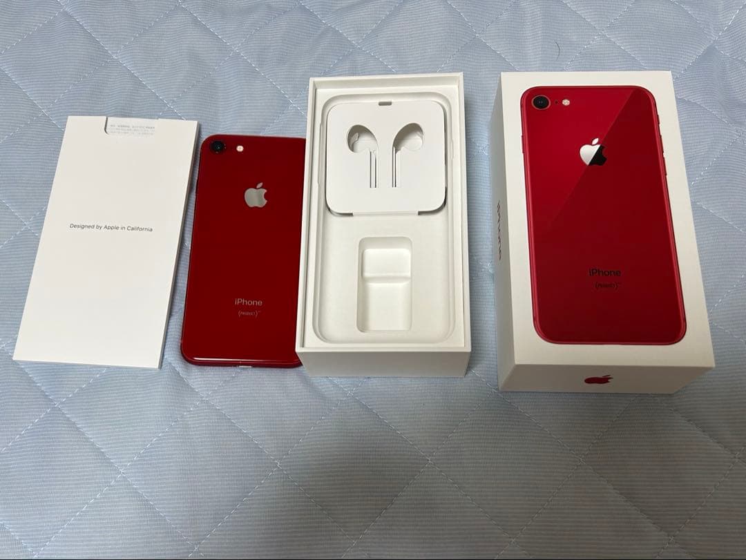 iPhone8 プロダクトレッド 赤