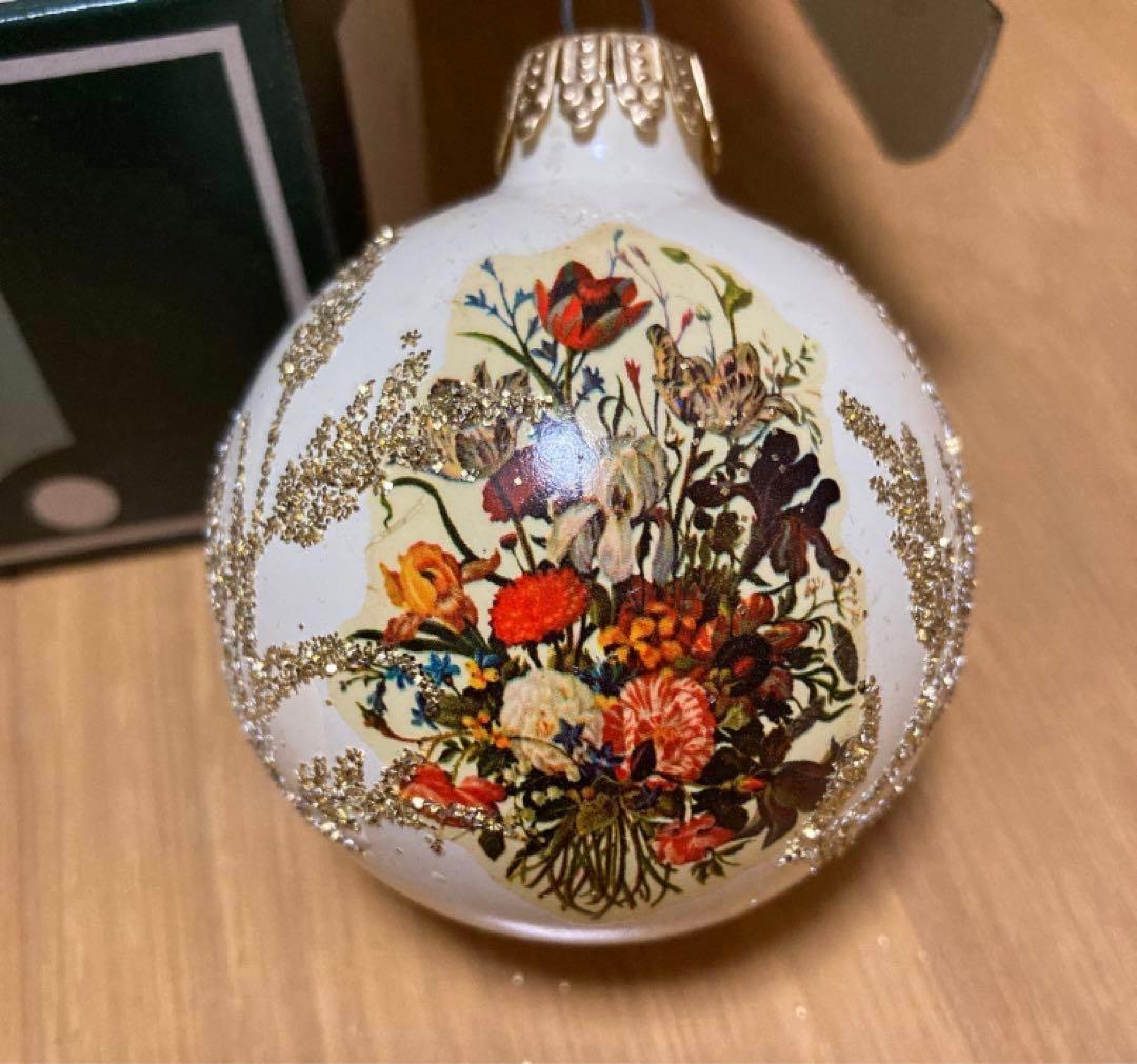 ドイツ クリスマス ガラス オーナメント アンティーク